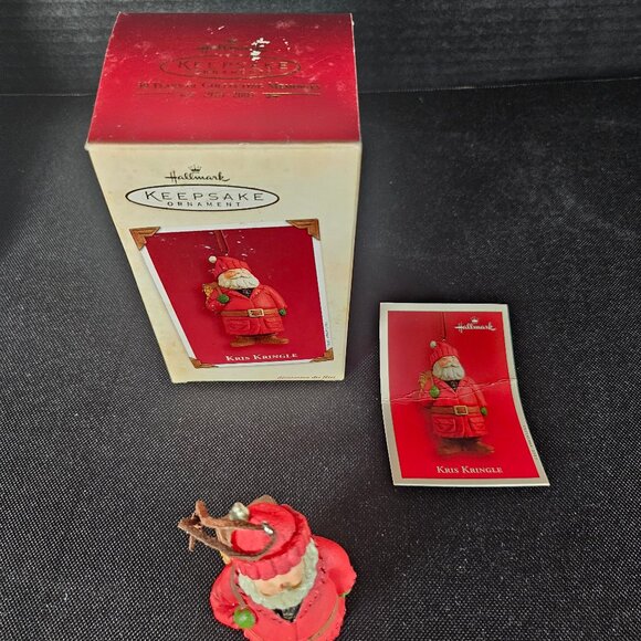 Hallmark 30 Years of Collecting Memories 1973 2003 Kris Kringle Ornament - Picture 10 of 10